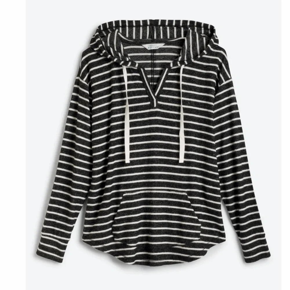 Market & Spruce Kallon Brushed Knit Hoodie - Picture 1 of 7